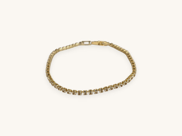 Golden Thin Chain Bracelet - Image 2