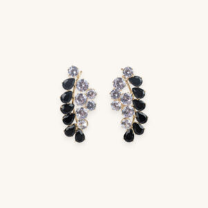 Golden Cluster Earrings