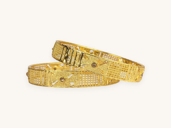 Pure Golden Bangles (Karay) (2.10)