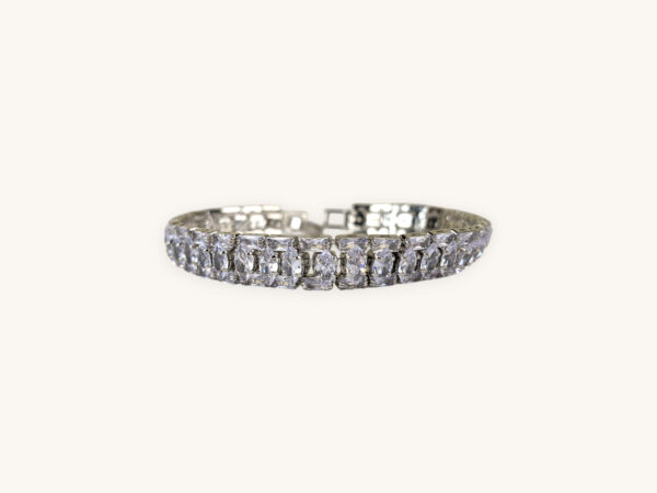 Silver Bracelet Crystal