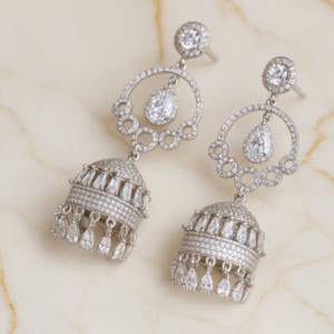 925 Sterling Silver Jhumka