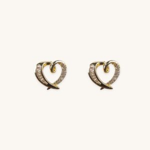 Golden Heart Earrings