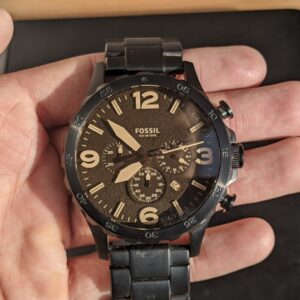 Fossil Nate Chronograph men's watch JR1356