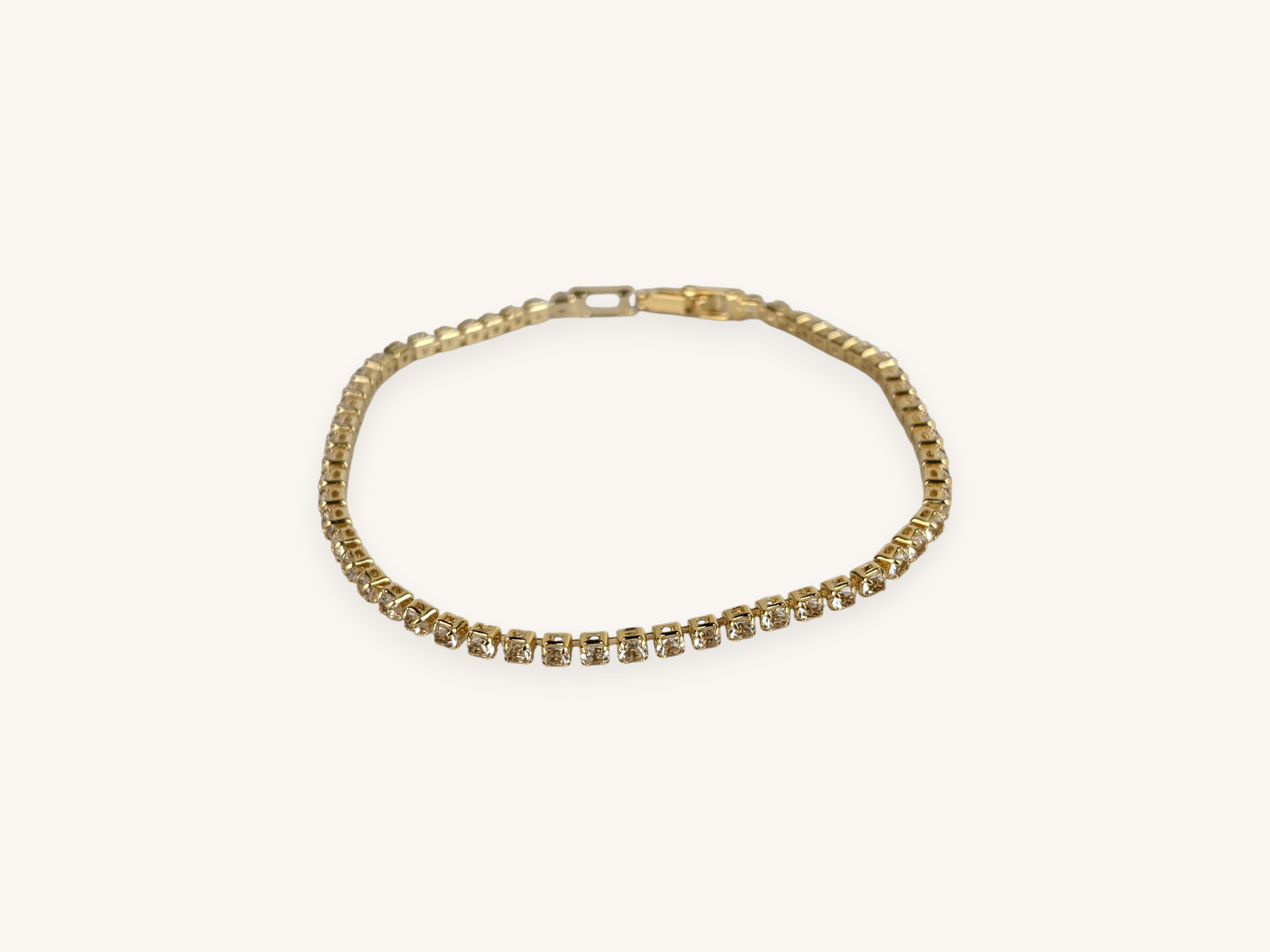 Golden Thin Chain Bracelet - Image 2