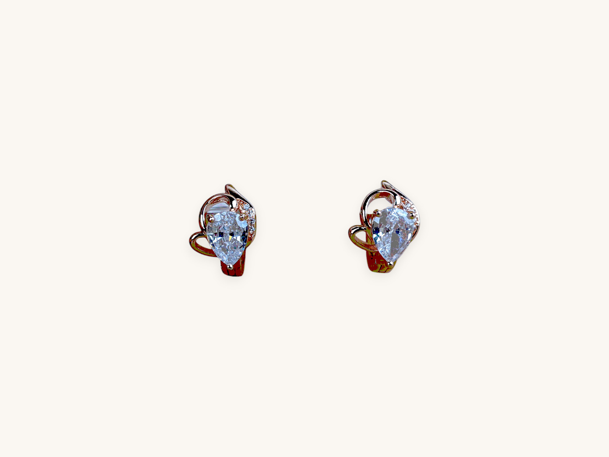 Rose Gold Earrings