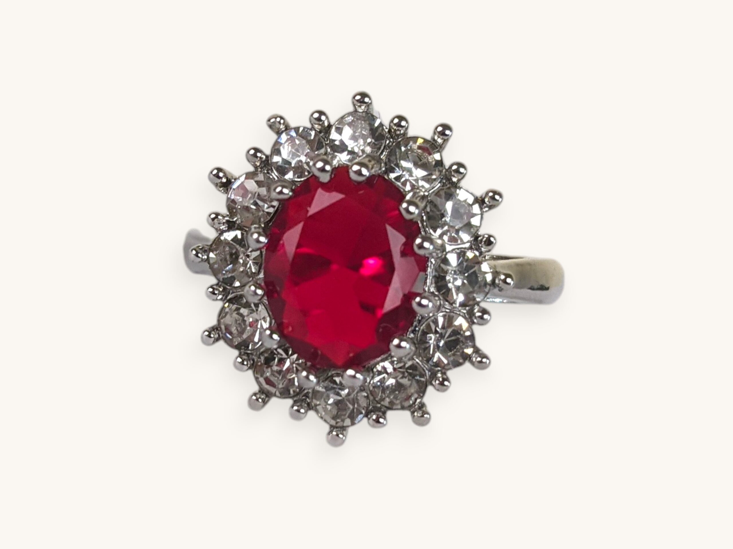 Red Crystal Wedding Ring for Women Zirconia (18)