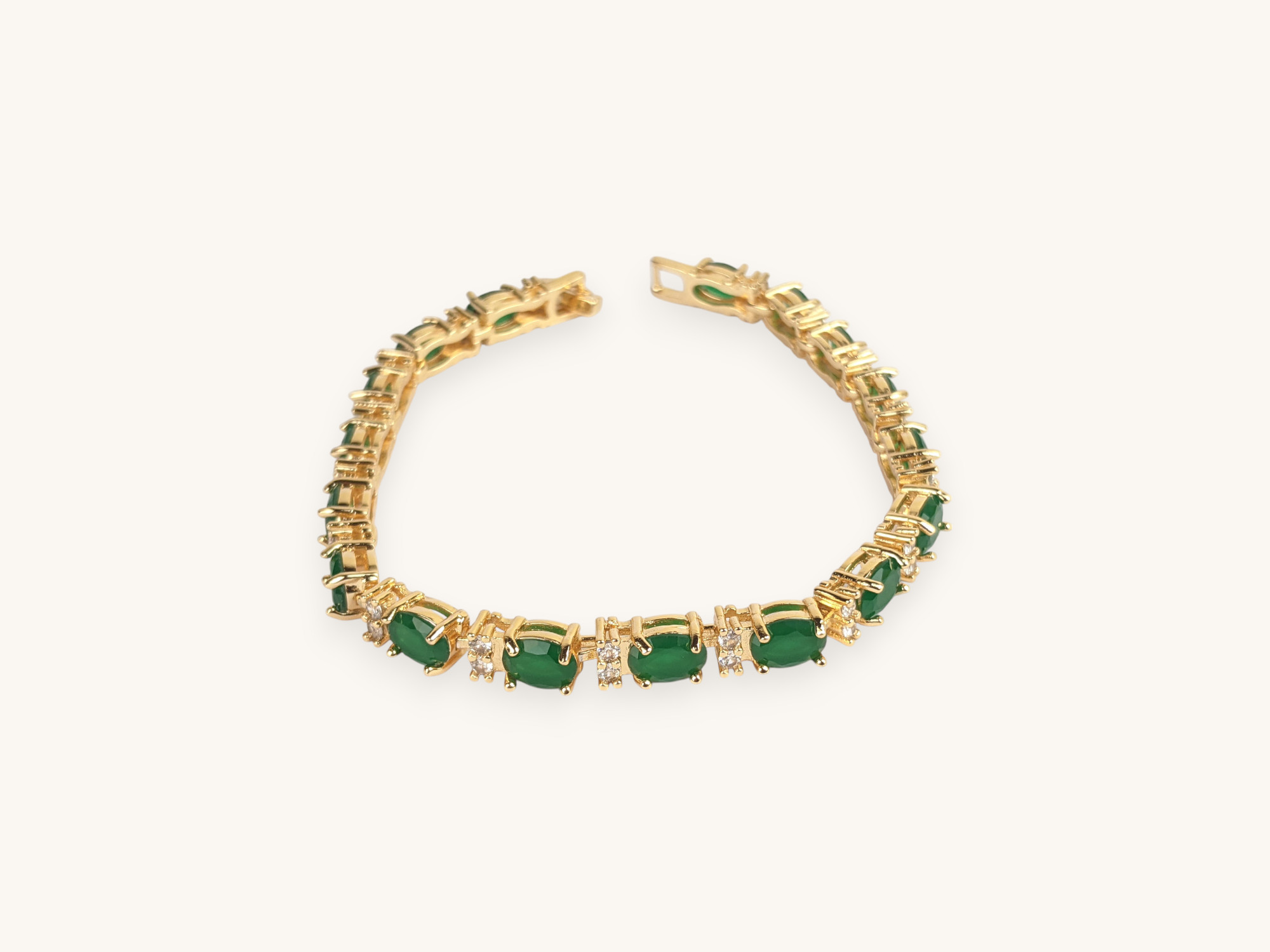 Green Stone Bracelet - Image 2