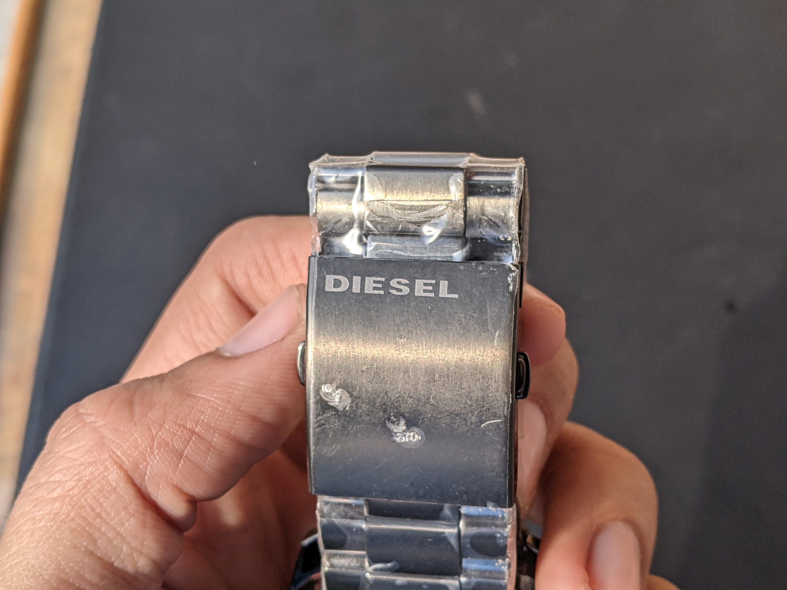 Diesel Black Stainless Steel Grey Dial Quartz Men Watch DZ4282 - Image 6