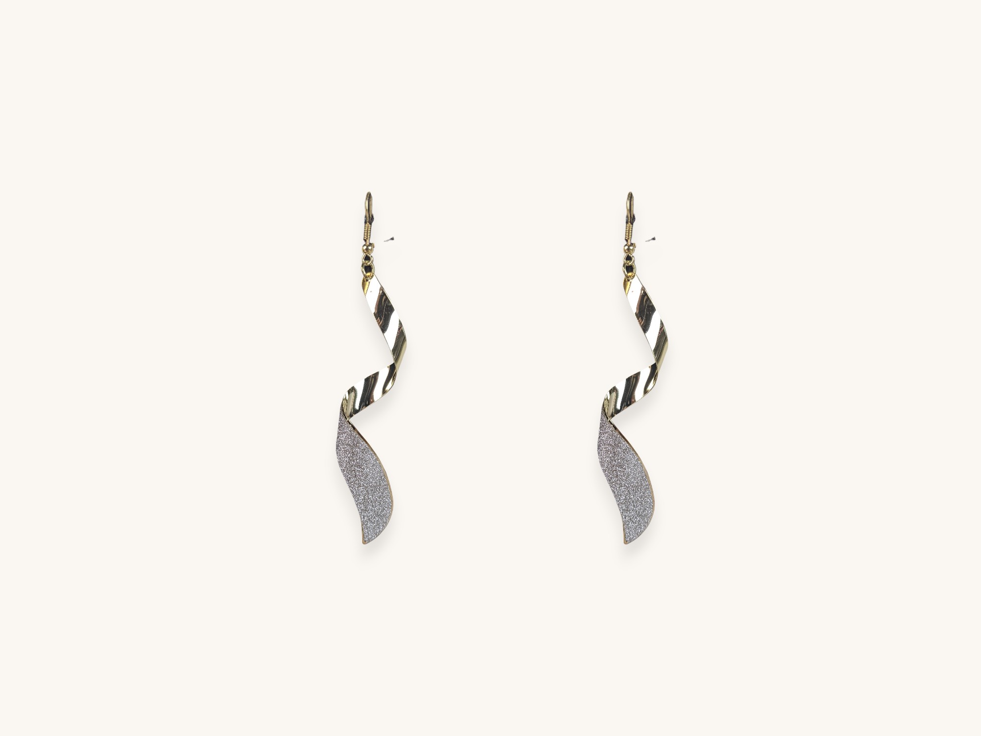 Luxury Tassel Earrings Trendy Frosted Spiral - Image 4