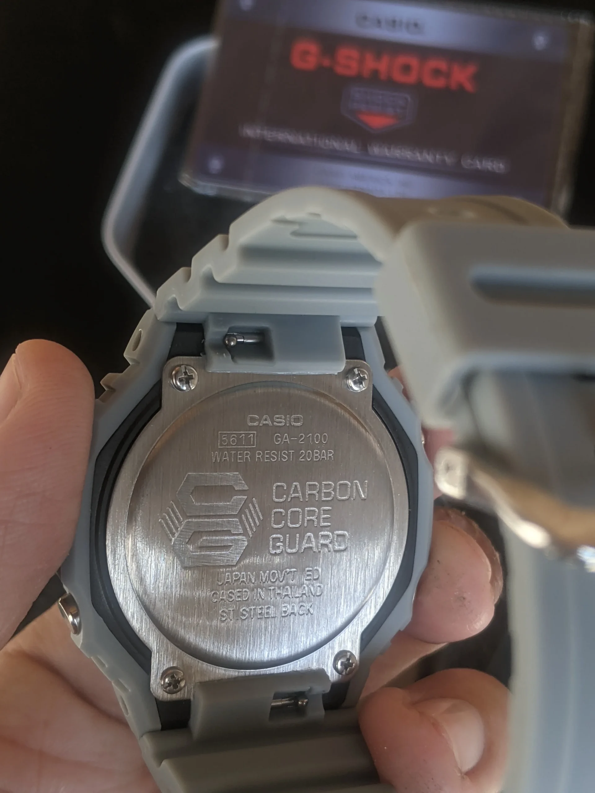G-Shock GA-2100 ‘Grey’ (Brand New) - Image 6