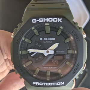 G-Shock GA-2100 ‘Black/Battalion Green’ (Brand New)