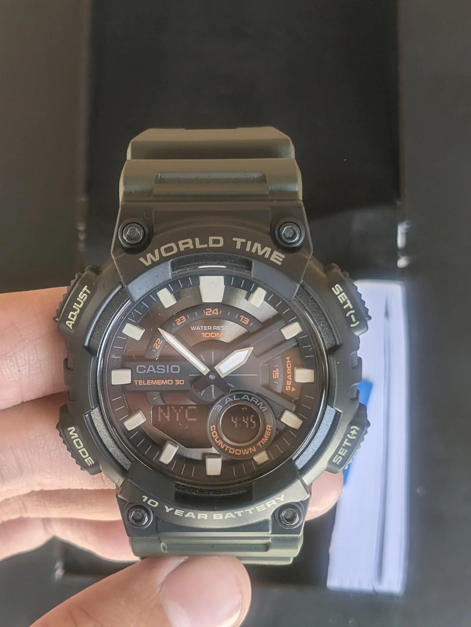Casio AEQ-110W ‘Black’ (Brand New)
