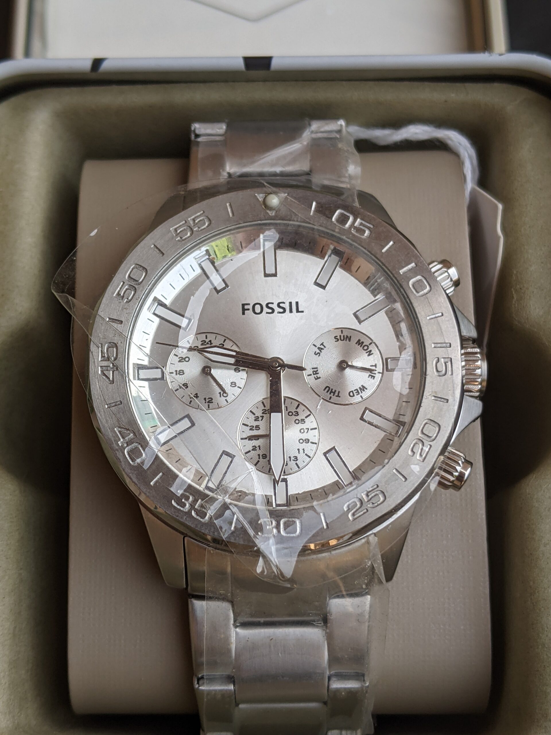 Fossil Bannon Multifunction Stainless Steel Watch - BQ2490