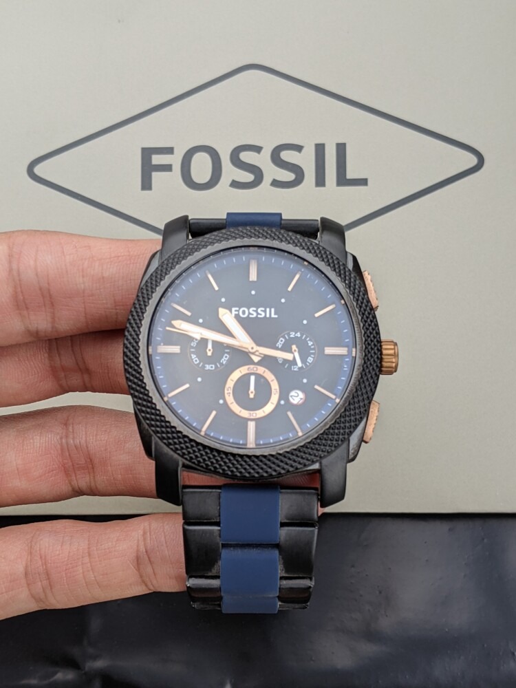 Fossil Machine Two-Tone Stainless Steel Watch - FS5164 - Image 2